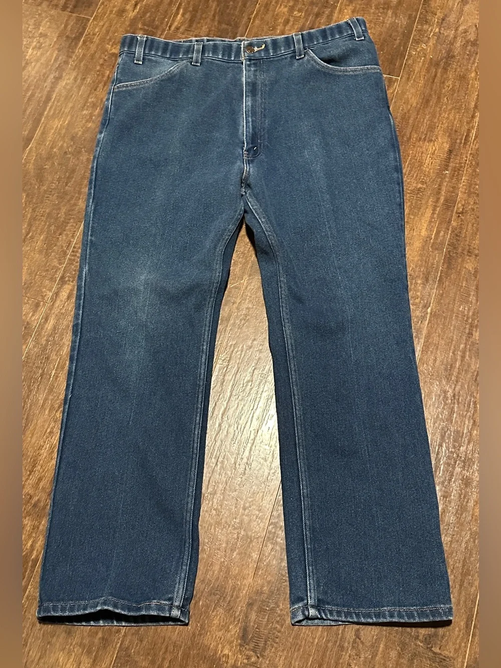 90's Orange Tag Levi's 505 Denim Jeans Straight Leg Men's 40x30